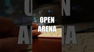 Raspberry Pi 400 3D Gaming (Open Arena) #raspberrypi