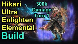 Hikari Ultra Enlighten Elemental Build | Octopath Traveler 2