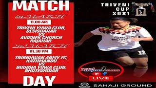 32nd Triveni Cup Football Tournament -2081 : Triveni Yuwa Club, Besishahar VS Avishek Church Rajahar