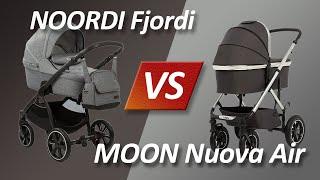 Noordi Fjordi или Moon Nuova Air - сравнительный обзор колясок от магазина Boan baby