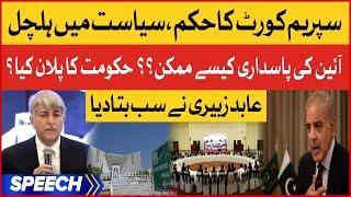 How Is It Possible To Act On Constitution? | Abid Zuberi Statement | Breaking News