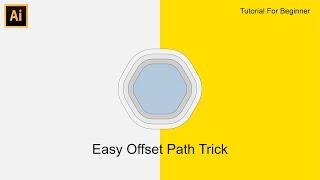 Easy How to Use Offset Path - Adobe Illustrator Tutorial
