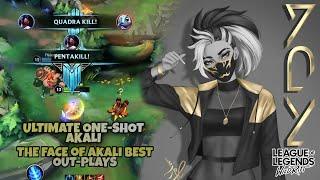 WILD RIFT THE FACE OF AKALI BEST OUT-PLAY | BUILD & RUNES | WILD RIFT AKALI GUIDE #AKALI #WILDRIFT