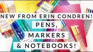 REVIEW |*NEW* from ERIN CONDREN | Softbound Notebook, Markers and Pens!