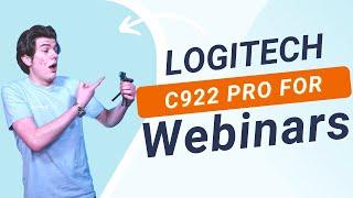 Stream High Quality Webinars with the LOGITECH C922 PRO Webcam | WebinarGeek