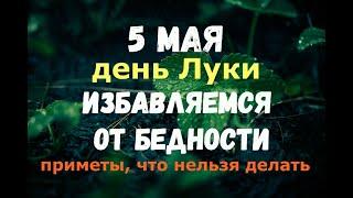 5 мая. День Луки. Приметы, что нельзя делать/Обряд против БЕДНОСТИ!