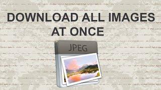 How to Download All Images on a Web Page