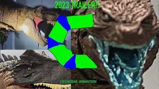 Crowebar Animation 2023 Trailer!! #jurassic #jurassicworld #fnaf #stopmotion #animation