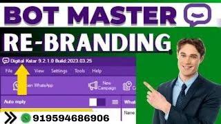 Botmaster Rebranding | WhatsApp Bulk Sender With Button | Botmaster