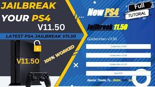 Ps4 jailbreak V11.50 latest Goldenhen  for all models