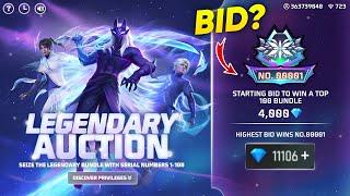 NEW LEGENDARY AUCTION EVENT| FREE FIRE NEW EVENT| FF NEW EVENT TODAY| NEW FF EVENT| GARENA FREE FIRE