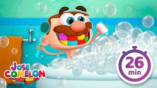 Stories for Kids - 26 Minutes Jose Comelon Stories!!! Learning soft skills - Totoy Full Episodes
