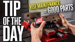 Vise Maintenance = Good Parts - Haas Automation Tip of the Day