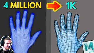  Hand Retopology The Industry Standard