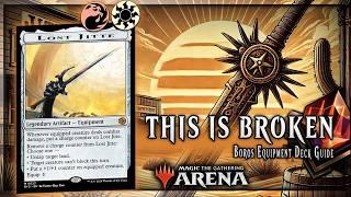 This seems exploitable...  Rotation Proof Boros Equipment | MTG Arena Deck Guide