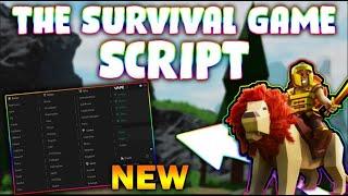 *NEW* The Survival Game Script (PASTEBIN 2024) (KILLAURA, ESP, AUTO CLICKER, REACH, AIM ASSIST)