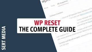 WP Reset Tutorial 2020 - How To Use WP Reset Plugin For WordPress - WP Reset an Easy Do-Over Button