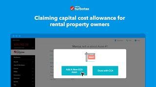 Claiming CCA on rental income/properties - TurboTax Support Canada