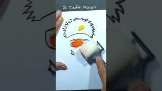 Drawing Naruto or Obito?  Painting Creative Art #Draw #Art #Satisfying #manga #Anime ##Short