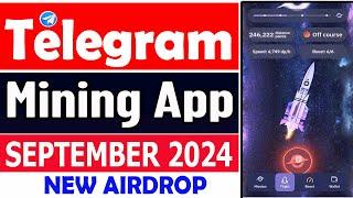 New Telegram Mining Apps for September 2024