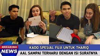 Unboxing Kado Pernikahan Dari FujiAda Pesan Surat Menyentuh Untuk Thariq, Aaliyah Sampai Terharu.