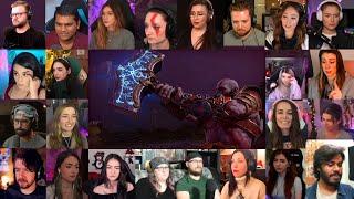 20+ Streamers Reacts to Final Battle of KRATOS vs THOR God of War Ragnarok | REACTION MASHUP