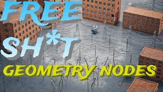 free geometry nodes blender