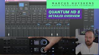 PreSonus Quantum HD 8 - FULL Overview | USB-C Audio Interface