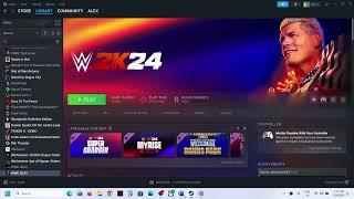 Fix WWE 2K24 Slow Motion Issue, Fix WWE 2K24 Slow Mo Problem On PC