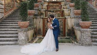 Wedding at Vizcaya Museum and Gardens Miami / Christina & Christopher