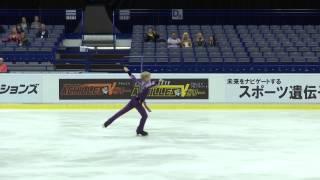 ISU 2014 Jr Grand Prix Ostrava Men Free Skate Daniil BERNADINER RUS