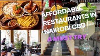 15 BEST & AFFORDABLE RESTAURANTS IN NAIROBI CBD 2023|| KENYA FOOD GUIDE#restaurantsinnairobi #food