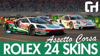 2019 Rolex 24 Assetto Corsa Skins From The Community