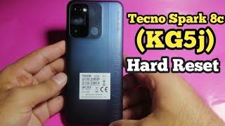 Tecno Spark 8c || KG5j || Hard Reset Pattern Pin Password Unlock