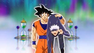 Goku trains Gojo in the Hyperbolic Time Chamber