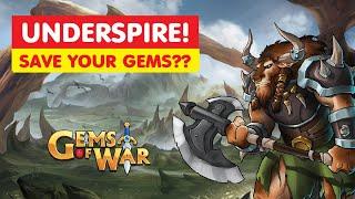 Gems of War Underspire FINISHED! Worth It? Or Gem ROBBERY? Completed!