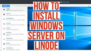 Install Windows Server On Linode And Create RDP