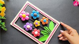 DIY Wall Hanging || Room decor Idea || Card Board Craft Idea|| Wall Decor Craft Idea with Clay