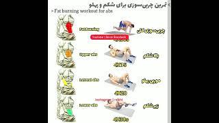 چربی‌سوزی شکم و پهلو - abs FatBurning workout