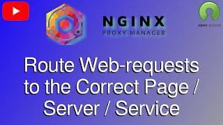NginX Proxy Manager is a free, open source, GUI for the NginX Reverse Proxy making it easy to use.