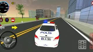 Polis Arabası Oyunu 3D // Real Police Car Driving - Araba Oyunu İzle - Android Gameplay Oyna