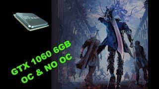 Devil May Cry 5 ULTRA SETTINGS Ryzen 5 2400G & GTX 1060 6GB OC / NON OC Benchmark