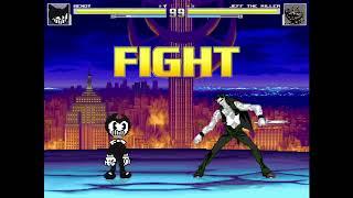 MUGEN Bendy (me) vs Jeff the Killer