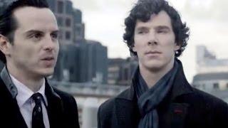 Sherlock and Moriarty's Rooftop Showdown | Sherlock Series 2 | BBC Studios