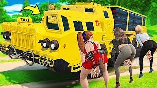 ТАКСИСТ НА МОНСТЕР ЧЕРНОБОГЕ РАЗВЕЛ ДЕВУШКУ В ГТА 5 МОДЫ! ОБЗОР МОДА В GTA 5! ВИДЕО ГТА ИГРЫ MODS