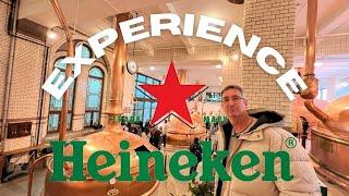 Full Tour of HEINEKEN EXPERIENCE in AMSTERDAM | Beer Factory Museum