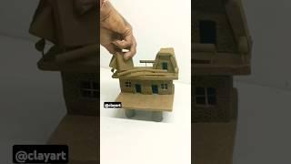 Destroyed my clay house  #shortvideo #viralvideo #youtubeshorts #asmr