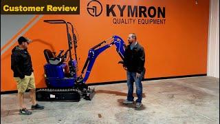 Customer review of the KYMRON ZX16D Mini Excavator