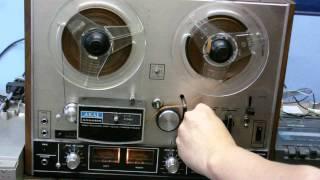 How to use a Reel 2 Reel Tape Recorder