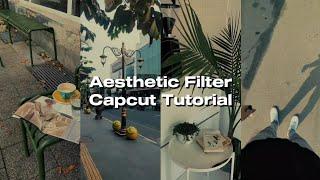 Filter Capcut Aesthetic | Tutorial Simple